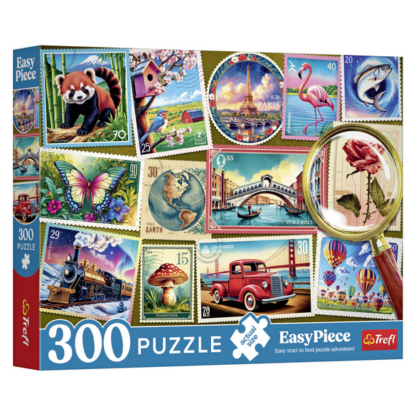Puzzle « Timbres » de 300 pièces Trefl