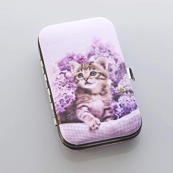 Kit de manucure « Chaton » 7 pièces