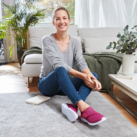 Chaussure confort "Sophie" fuchsia