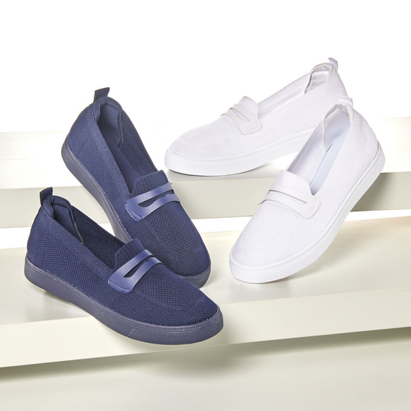 Mocassins "Vanessa" blanc