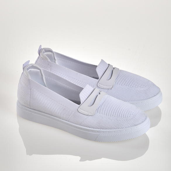Mocassins "Vanessa" blanc