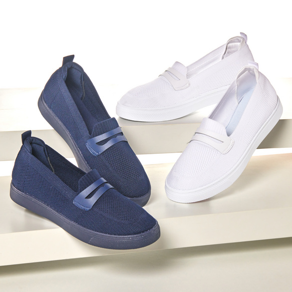 Mocassins "Vanessa" bleu marine