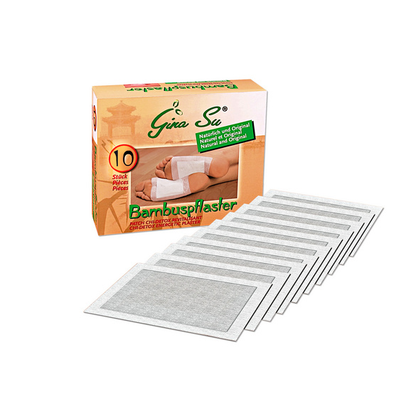 Patchs pour les pieds à l’extrait de vinaigre de bambou lot de 10