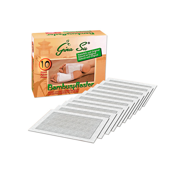 Patchs pour les pieds à l’extrait de vinaigre de bambou lot de 10