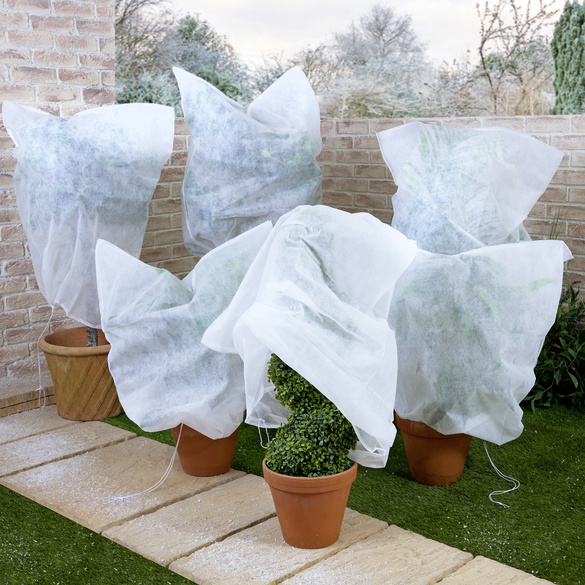 Housses de protection antigel pour plantes, lot de 6