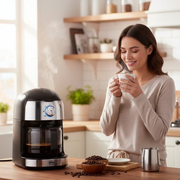 Machine à café avec broyeur Elta