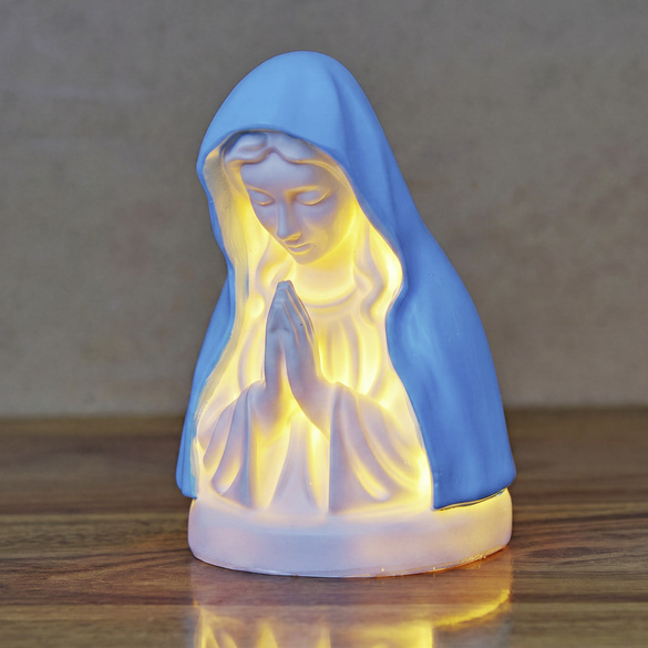 Figurine LED « Marie en prière »