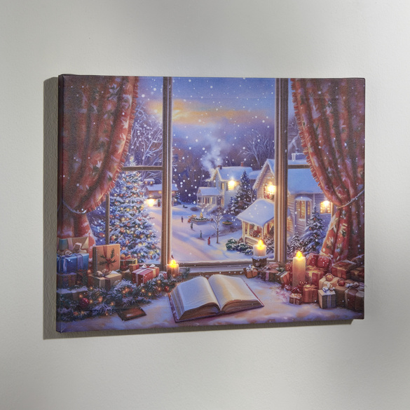 Image LED « Fenêtre d'hiver »