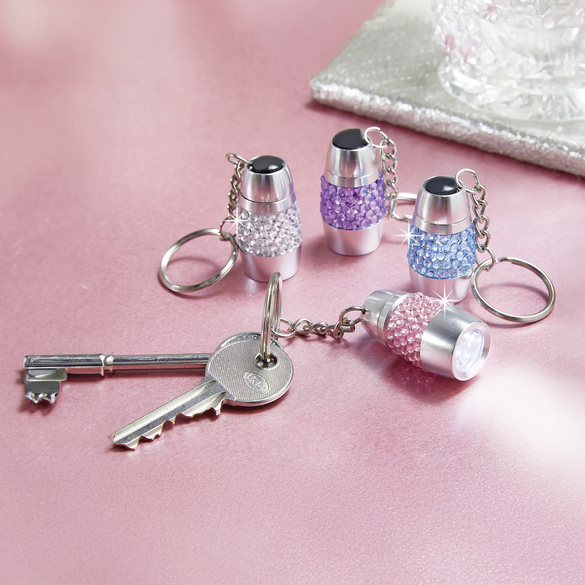Porte-clés « torche » décoratif, lot de 4