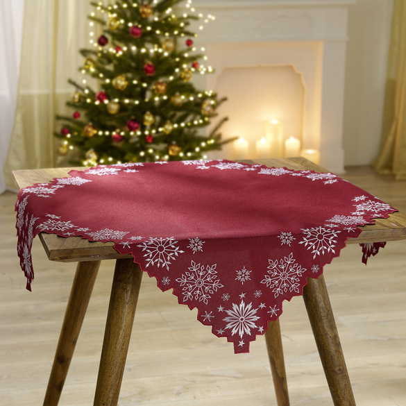 Nappe « Cristaux de glace » 85x85cm Eldo