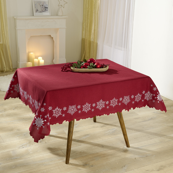 Nappe « Cristaux de glace » 130x160cm Eldo