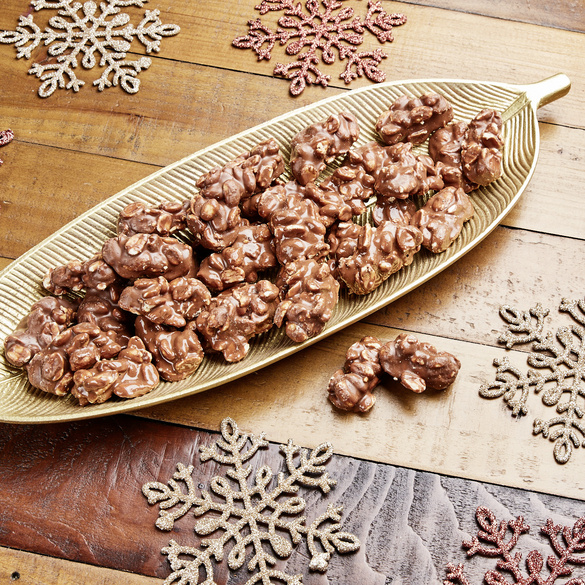 Rochers aux cacahuètes au chocolat au lait