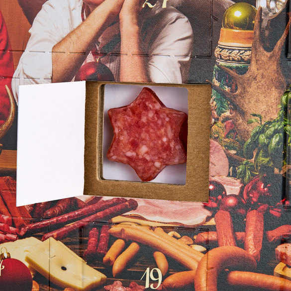 Calendrier de l'Avent au salami