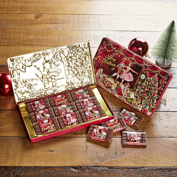 Boîte décorative « Conte de Noël »