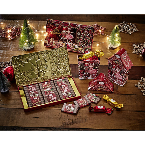 Boîte décorative « Conte de Noël »