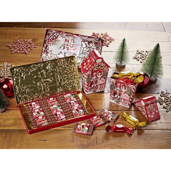 Boîte décorative « Conte de Noël »