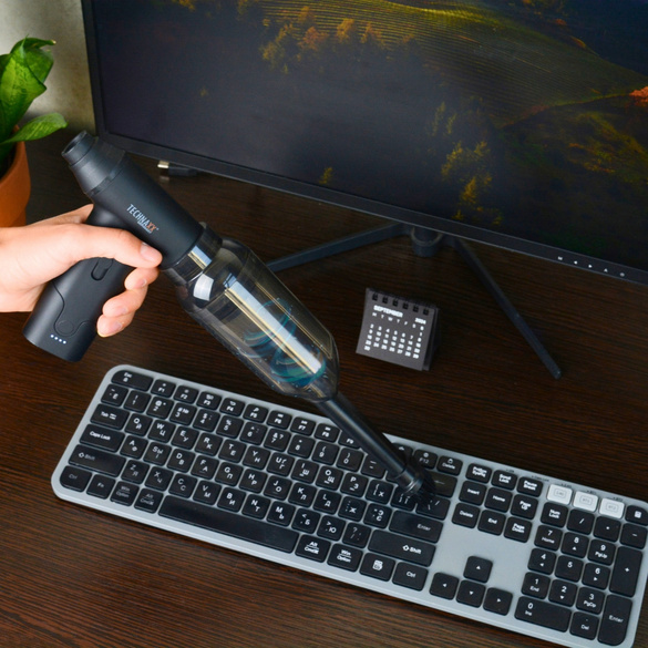 Nettoyeur à air comprimé sur batterie avec fonction d'aspiration Technaxx