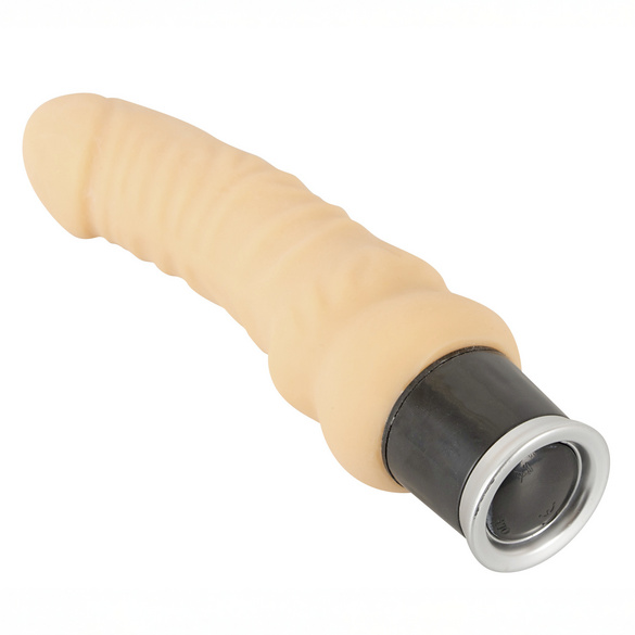 Vibromasseur aspect peau naturelle