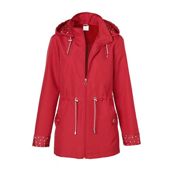 Veste rouge foncé