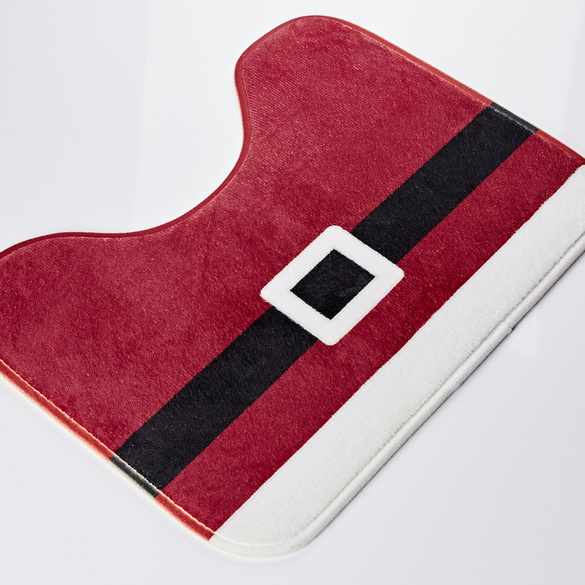 Ensemble de tapis de salle de bains « Père Noël »