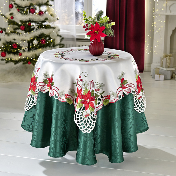 Nappe carrée « Magie de Noël » 88x88cm