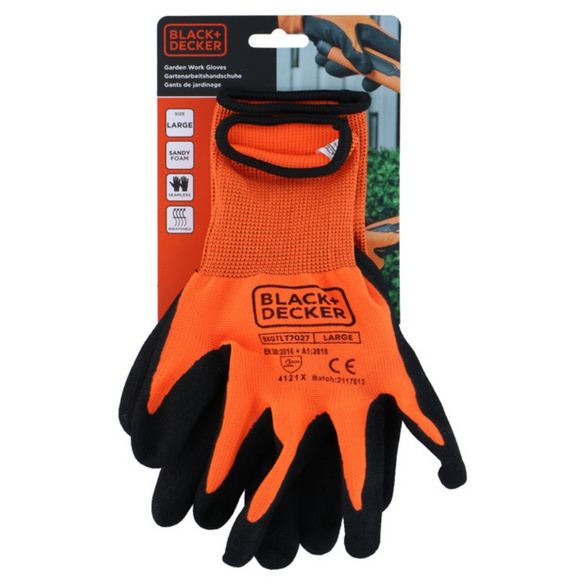 Gants de jardinage Black+Decker
