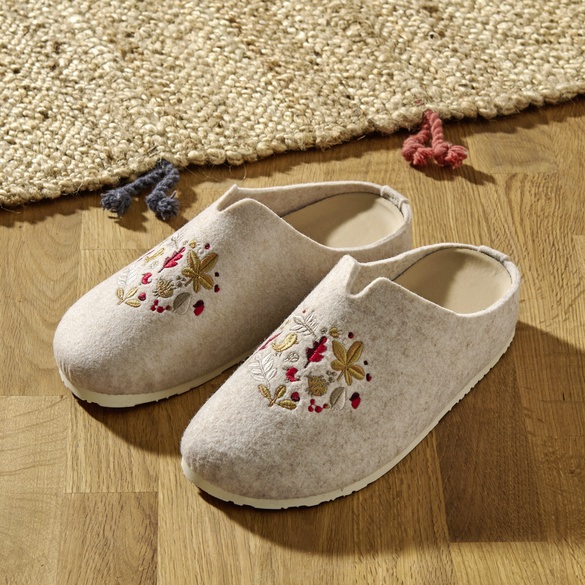 Chaussons "Anka" - sable