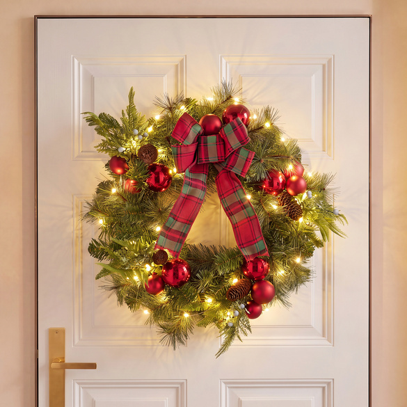 Couronne de Noël LED Ø 60 cm Eldo
