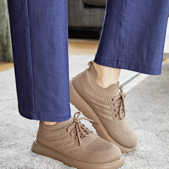 Baskets "Barbara" taupe