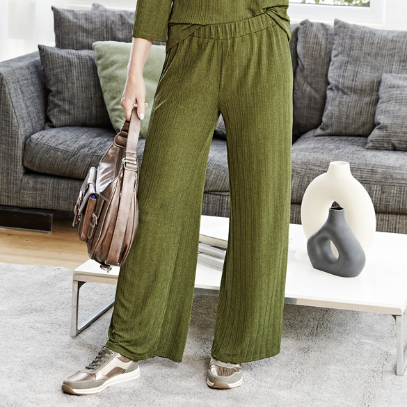Pantalon Slinky vert émeraude
