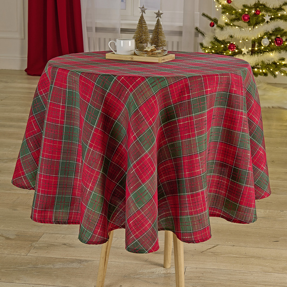 Nappe à carreaux Ø 140 cm Eldo