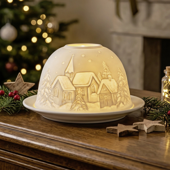 Photophore « Cloche de Noël » Eldo