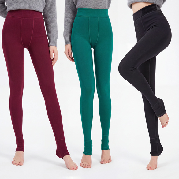 Leggings thermiques bordeaux