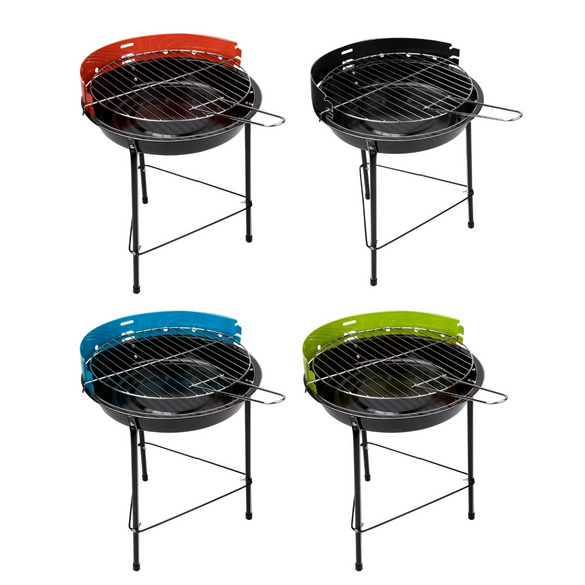 Barbecue au charbon de bois BBQ couleurs assorties alpina