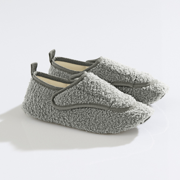 Chaussons confort "Gertrud" - gris