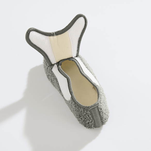 Chaussons confort "Gertrud" - gris
