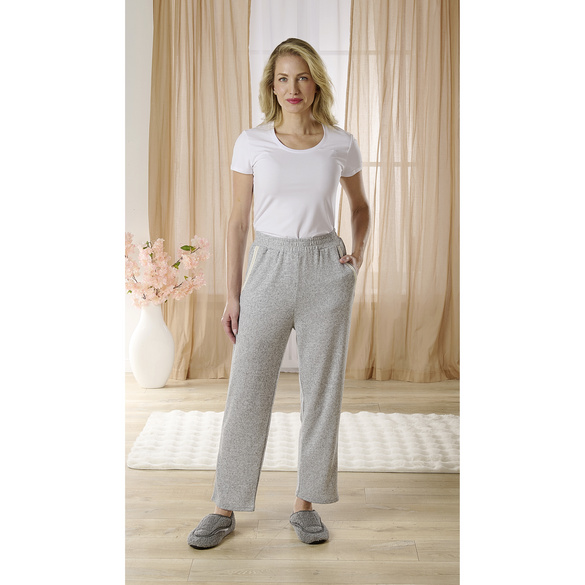 Pantalon d'intérieur gris chiné