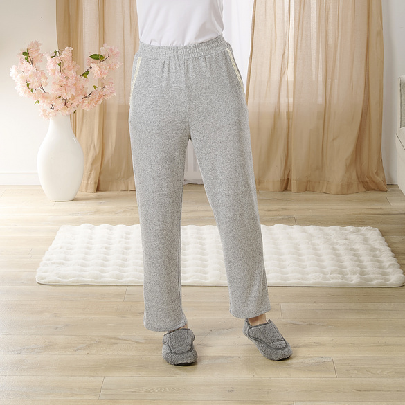 Pantalon d'intérieur gris chiné