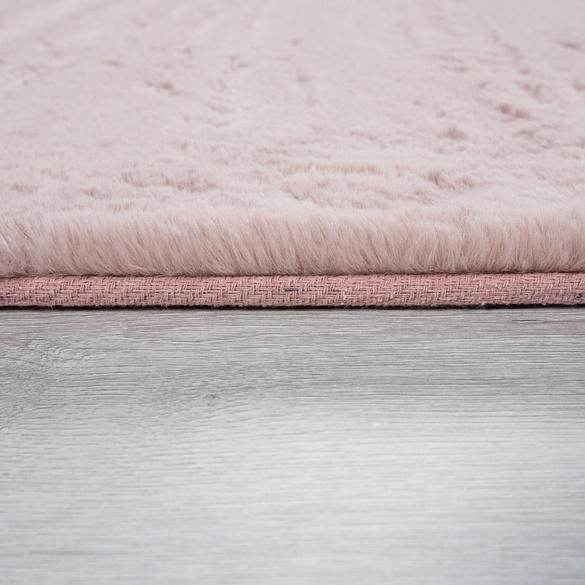 Tapis à poils longs RABBIT 780 Rose Rectangulaire Paco Home