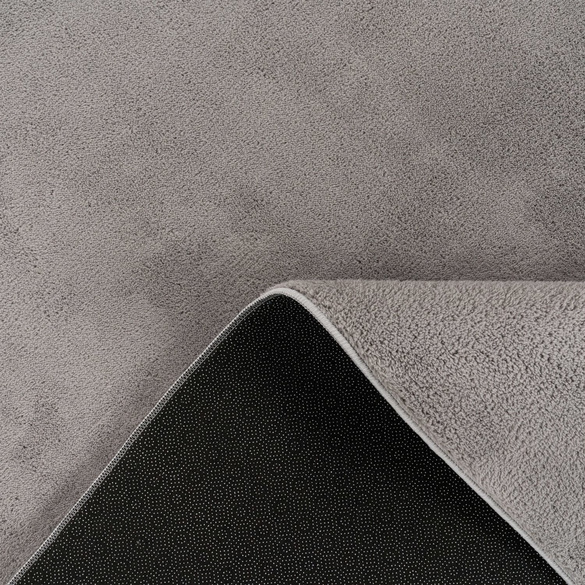 Tapis rasant CADIZ 630 Gris Rond Paco Home