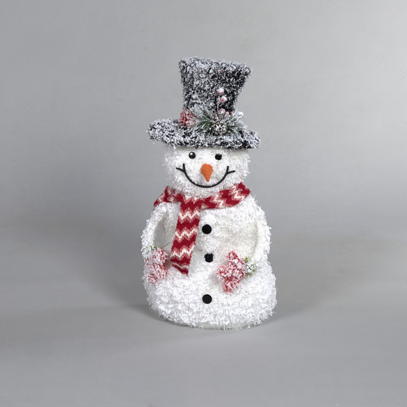 Bonhommes de neige LED « La famille Frosty » (père + mère + enfant)