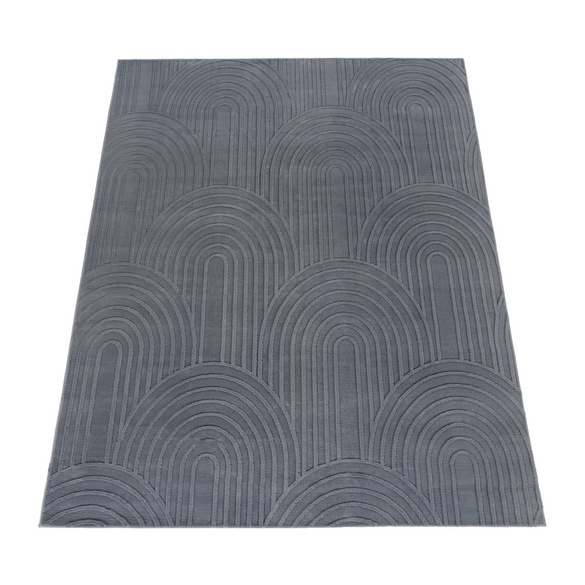 Tapis LELYSTAD 524 Anthracite Rectangulaire Paco Home