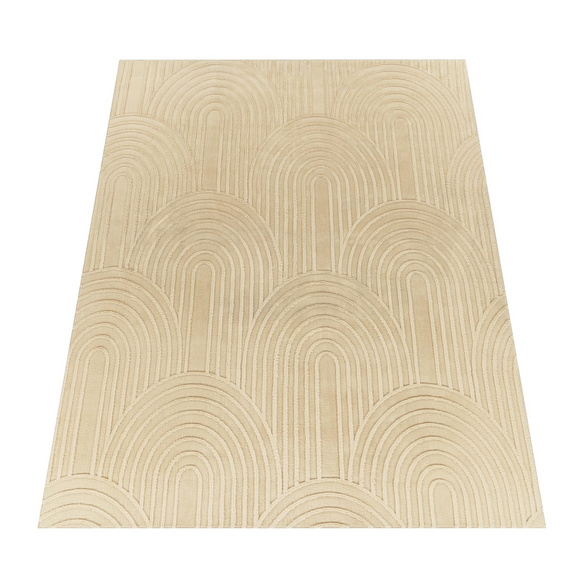 Tapis LELYSTAD 524 Beige Rectangulaire Paco Home