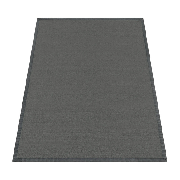 Tapis à poils courts TATAMI 475 Anthracite Rectangulaire Paco Home