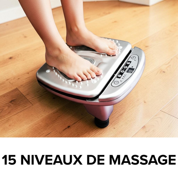 Appareil de massage des pieds et d'acupression à infrarouge