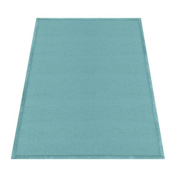 Tapis ras du sol TATAMI 475 Bleu Rectangulaire Paco Home