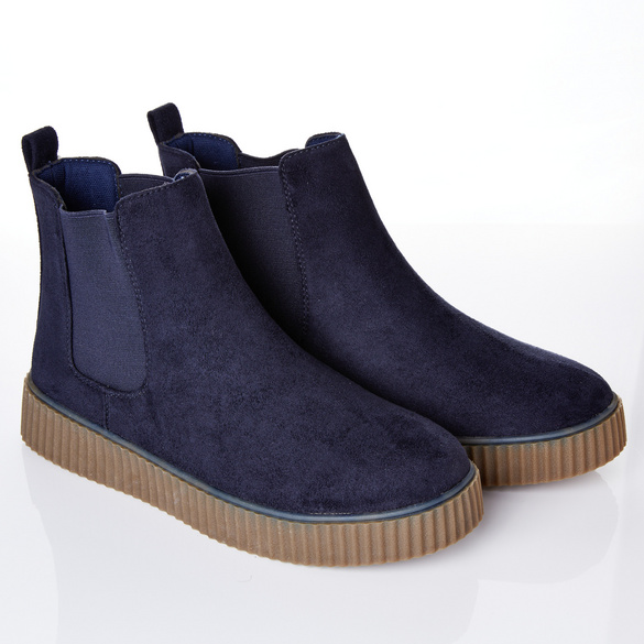 Bottes Chelsea « Emma » bleues