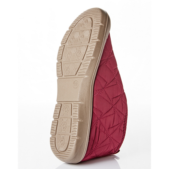Chaussons « Talia » bordeaux