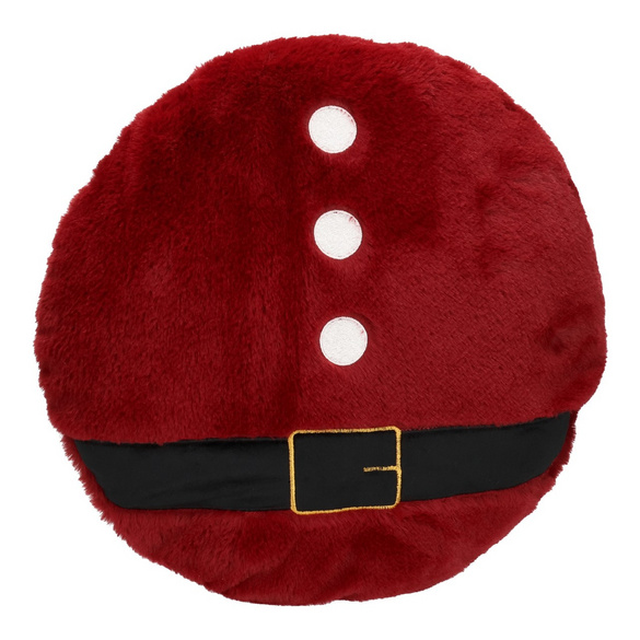 Coussin Père Noël rouge