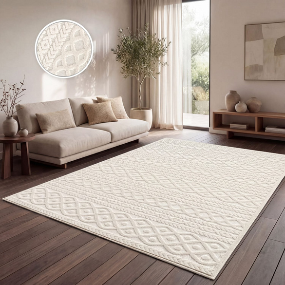 Tapis rectangulaire COTTON 231 Paco Home